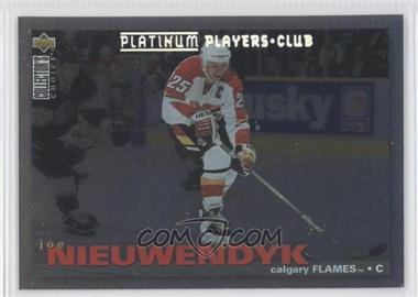1995-96 Upper Deck Collector's Choice - [Base] - Platinum Player's Club #133 - Joe Nieuwendyk