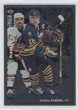 1995-96 Upper Deck Collector's Choice - [Base] - Platinum Player's Club #157 - Pat LaFontaine