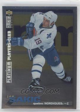 1995-96 Upper Deck Collector's Choice - [Base] - Platinum Player's Club #288 - Joe Sakic