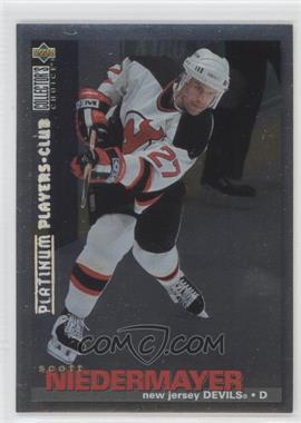 1995-96 Upper Deck Collector's Choice - [Base] - Platinum Player's Club #3 - Scott Niedermayer