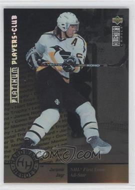 1995-96 Upper Deck Collector's Choice - [Base] - Platinum Player's Club #378 - Hardware Heroes - Jaromir Jagr