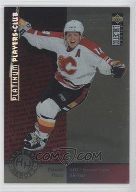 1995-96 Upper Deck Collector's Choice - [Base] - Platinum Player's Club #384 - Hardware Heroes - Theoren Fleury