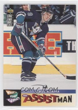 1995-96 Upper Deck Collector's Choice - [Base] #363 - What's Your Game? - Paul Kariya