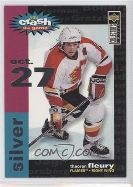 1995-96 Upper Deck Collector's Choice - Crash the Game Redemption - Silver #C11.1 - Theoren Fleury (Oct. 27)