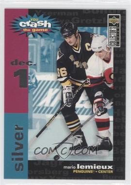 1995-96 Upper Deck Collector's Choice - Crash the Game Redemption - Silver #C25.2 - Mario Lemieux (Dec. 1)