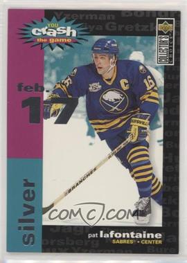 1995-96 Upper Deck Collector's Choice - Crash the Game Redemption - Silver #C27.3 - Pat LaFontaine (Feb. 17)