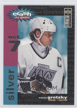 1995-96 Upper Deck Collector's Choice - Crash the Game Redemption - Silver #C3.1 - Wayne Gretzky (Oct. 7)