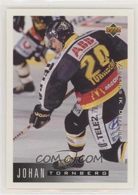 1995-96 Upper Deck Swedish - [Base] #190 - Johan Tornberg