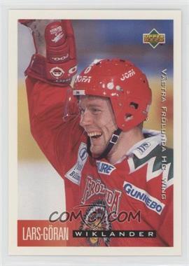 1995-96 Upper Deck Swedish - [Base] #217 - Lars-Goran Wiklander