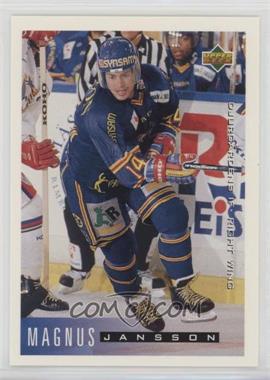 1995-96 Upper Deck Swedish - [Base] #47 - Magnus Jansson