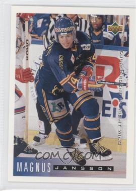1995-96 Upper Deck Swedish - [Base] #47 - Magnus Jansson