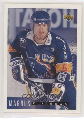 1995-96 Upper Deck Swedish - [Base] #91 - Magnus Eliasson