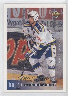 1995-96 Upper Deck Swedish - [Base] #98 - Orjan Lindmark