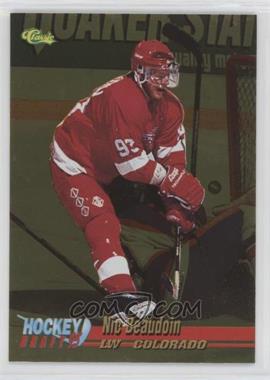 1995 Classic Draft - [Base] - Gold #43 - Nic Beaudoin
