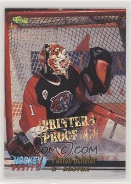 1995 Classic Draft - [Base] - Printers Proof #41 - Paxton Schafer /749