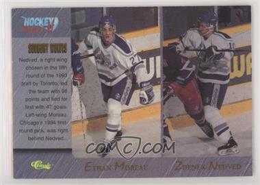 1995 Classic Draft - [Base] #97 - Ethan Moreau, Zdenek Nedved, Jamie Rivers, Jason Bonsignore