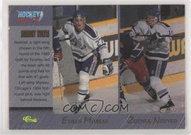 1995 Classic Draft - [Base] #97 - Ethan Moreau, Zdenek Nedved, Jamie Rivers, Jason Bonsignore