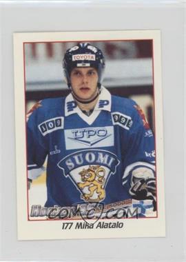 1995 Panini Pro Hockey Poster-Magazine Album Stickers - [Base] - Swedish #177 - Mika Alatalo