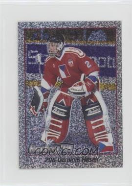 1995 Panini Pro Hockey Poster-Magazine Album Stickers - [Base] - Swedish #296 - Dominik Hasek