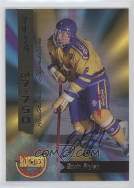 1995 Signature Rookies - [Base] - Signatures #17 - Edvin Frylen /7750