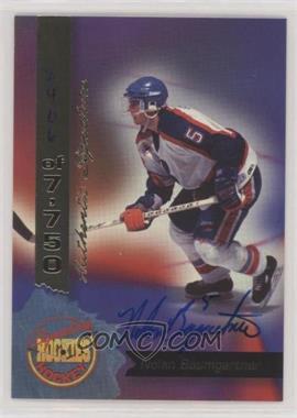 1995 Signature Rookies - [Base] - Signatures #25 - Nolan Baumgartner /7750