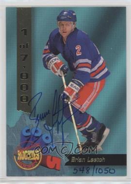 1995 Signature Rookies - Cool 5 - Signatures #CF3 - Brian Leetch /1050