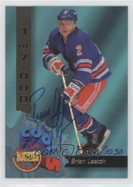 1995 Signature Rookies - Cool 5 - Signatures #CF3 - Brian Leetch /1050