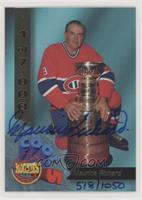 Maurice Richard #/1,050