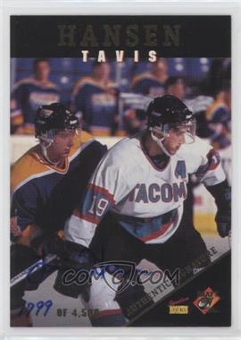 1995 Signature Rookies Draft Day - [Base] - Signatures #14 - Tavis Hansen /4500