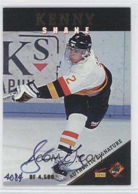 1995 Signature Rookies Draft Day - [Base] - Signatures #19 - Shane Kenny /4500