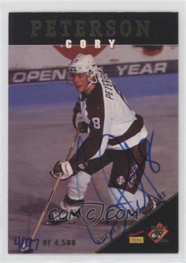 1995 Signature Rookies Draft Day - [Base] - Signatures #39 - Cory Peterson /4500