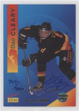 1995 Signature Rookies Draft Day - World Force - Autographs #WF1 - Dan Cleary /2000
