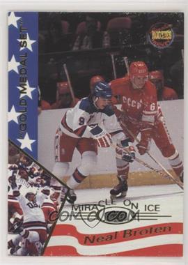 1995 Signature Rookies Miracle on Ice 1980 - [Base] - Gold Medal Set #3 - Neal Broten