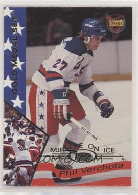 1995 Signature Rookies Miracle on Ice 1980 - [Base] - Gold Medal Set #37 - Phil Verchota