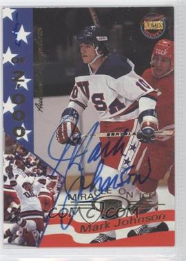 1995 Signature Rookies Miracle on Ice 1980 - [Base] - Signatures #17 - Mark Johnson /2000