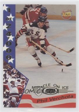 1995 Signature Rookies Miracle on Ice 1980 - [Base] #38 - Phil Verchota /24000