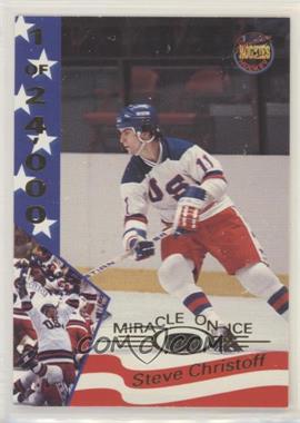 1995 Signature Rookies Miracle on Ice 1980 - [Base] #8 - Steve Christoff /24000
