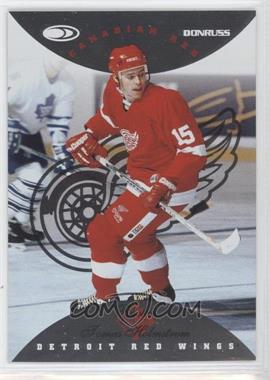 1996-97 Donruss Canadian Ice - [Base] - Canadian Red #129 - Tomas Holmstrom /750