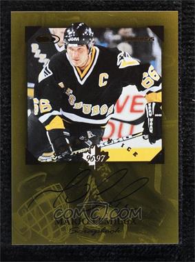 1996-97 Donruss Canadian Ice - Scrapbook #_NoN - Mario Lemieux (Signature) /1200