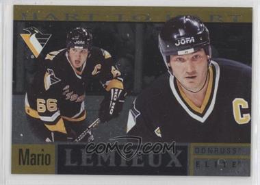 1996-97 Donruss Elite - Hart to Hart #2.3 - Mario Lemieux /1996