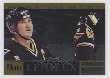 1996-97 Donruss Elite - Hart to Hart #4.3 - Mario Lemieux /1996