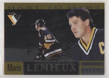 1996-97 Donruss Elite - Hart to Hart #5.3 - Mario Lemieux /1996