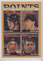 Mario Lemieux, Jaromir Jagr, Joe Sakic, Ron Francis