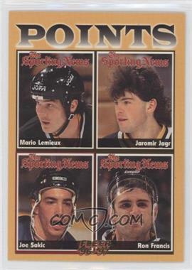 1996-97 Fleer - [Base] #137 - Mario Lemieux, Jaromir Jagr, Joe Sakic, Ron Francis