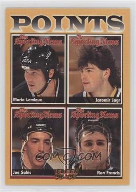 1996-97 Fleer - [Base] #137 - Mario Lemieux, Jaromir Jagr, Joe Sakic, Ron Francis