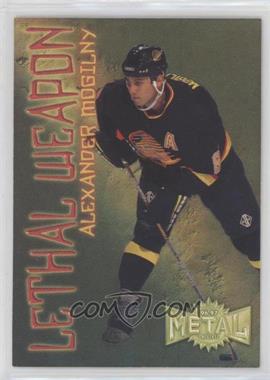 1996-97 Fleer Metal Universe - Lethal Weapon - Super Power #14 - Alexander Mogilny