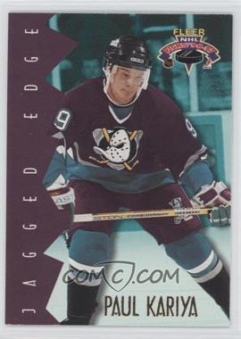 1996-97 Fleer NHL Picks - Jagged Edge #6 - Paul Kariya