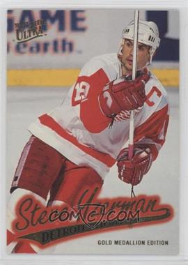 1996-97 Fleer Ultra - [Base] - Gold Medallion #G-56 - Steve Yzerman