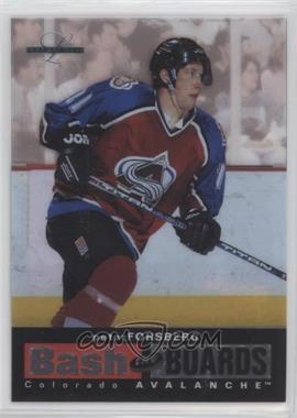 1996-97 Leaf Limited - Bash the Boards #8 - Peter Forsberg /3500 [EX to NM]