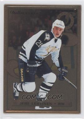 1996-97 Leaf Preferred - Steel - Gold #63 - Jere Lehtinen